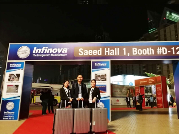 It‘s a great honor to meet you at Intersec Dubai 2018