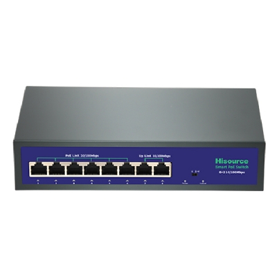 Active 6+2 100Mbps PoE Switch