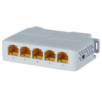 Active 1000Mbps 5 Port PoE Extender