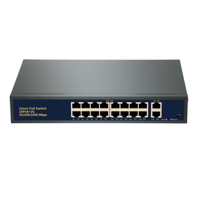 Active 16+2 1000Mbps PoE Switch