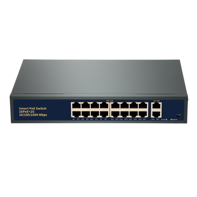 6+2 100Mbps PoE Switch