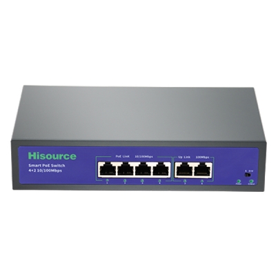 Active 4+2 100Mbps POE Switch